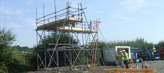 Scaffolding Courses at OTS
